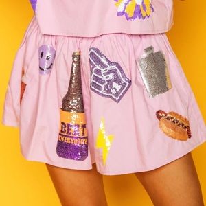 pirate/tiger tailgate shorts